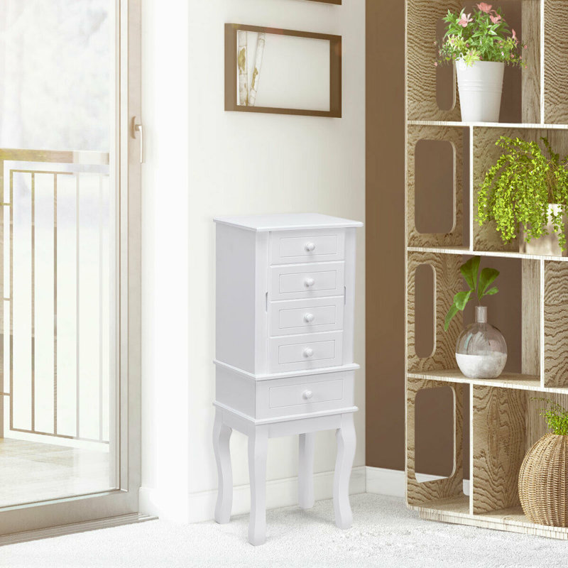 Armoire à bijoux avec Miroir aysiah