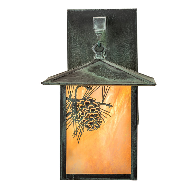Seneca Winter Pine 1 - Light Outdoor Wall Lantern