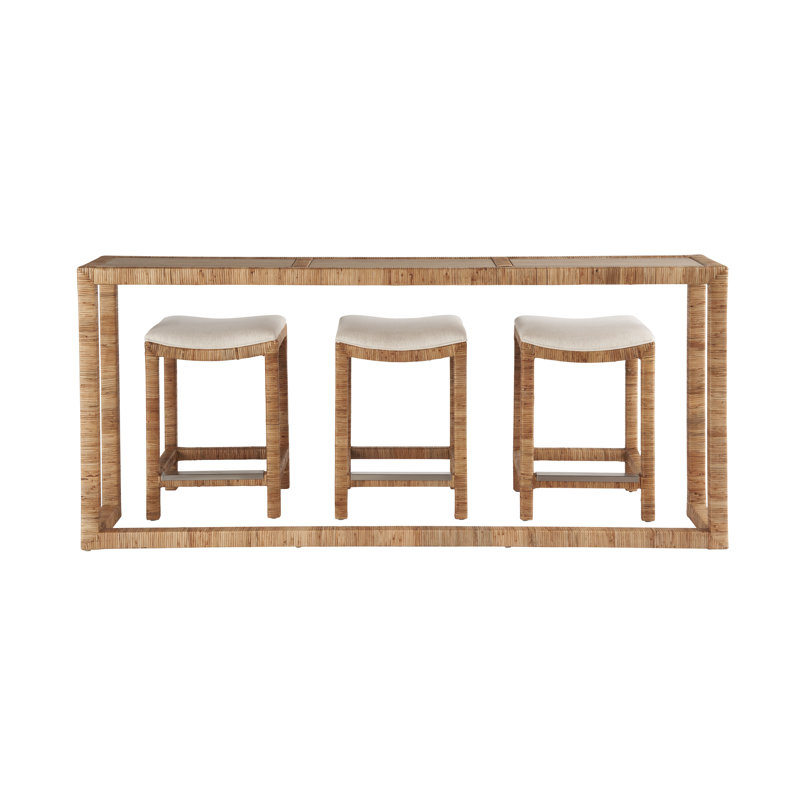 82" Console Table and Stool Set