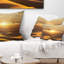 Coussin lombaire à imprimé paysage du désert du Sahara