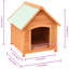 Artin Solid Pine/fir Wood Frame Dog House