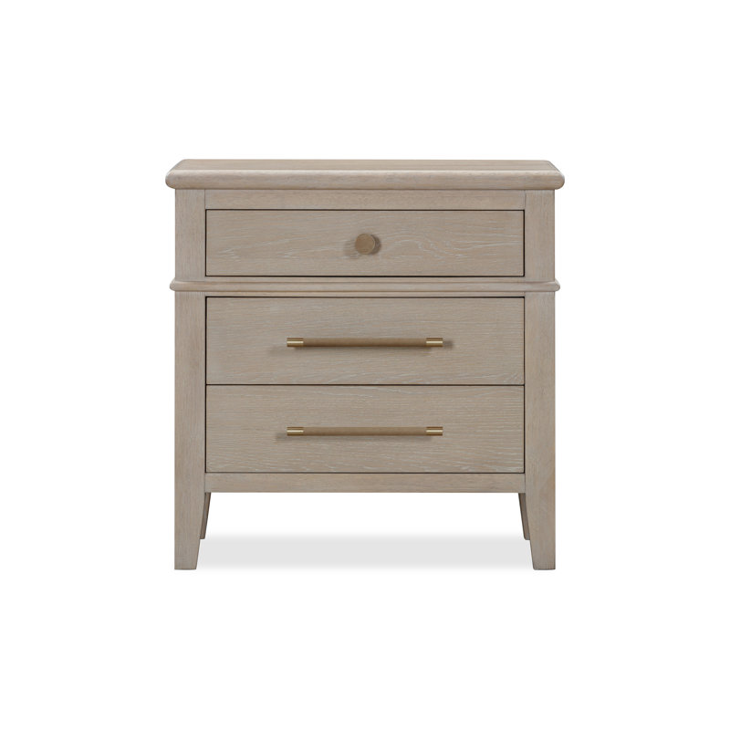 Table de chevet miel