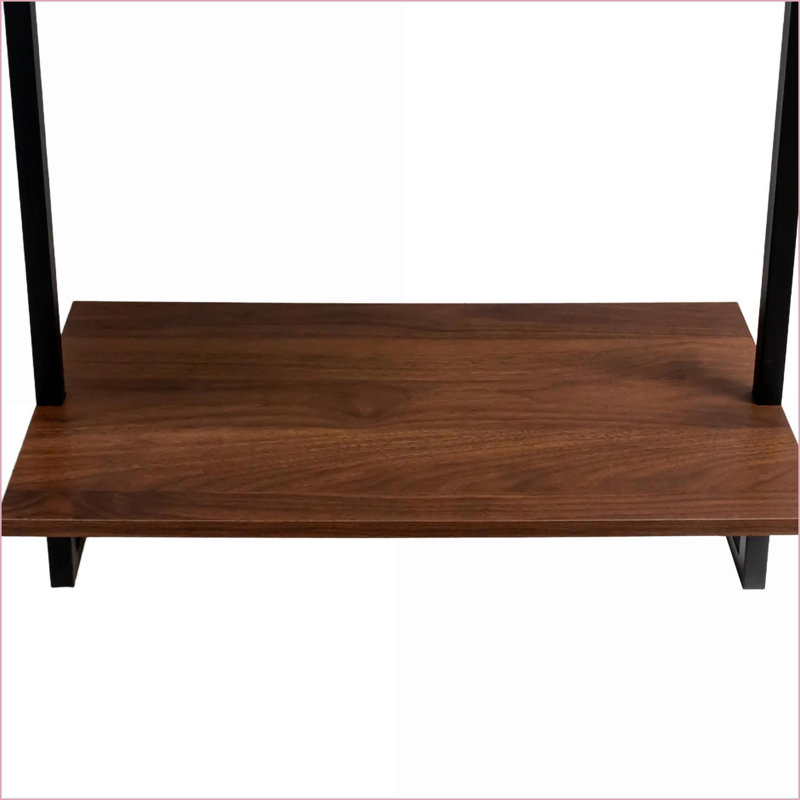 Tablettes murales | Farmhouse 3-Tier & amp; Rangement à 2 niveaux | Fer, panneau de particules et panneau de fibres à densité moyenne