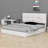 Upholstered Platform Bed With Hydraulic Storage System