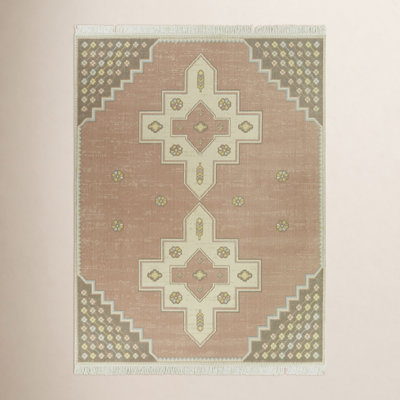Virgina Pink Recycled Fibers Rug