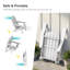Chaise pliante Adirondack avec repose-pieds rétractable, chaise de patio résistante aux intempéries-137374459