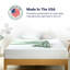 Matelas en mousse viscoélastique gélifiée 8 "Green Tea & Gel-286872694