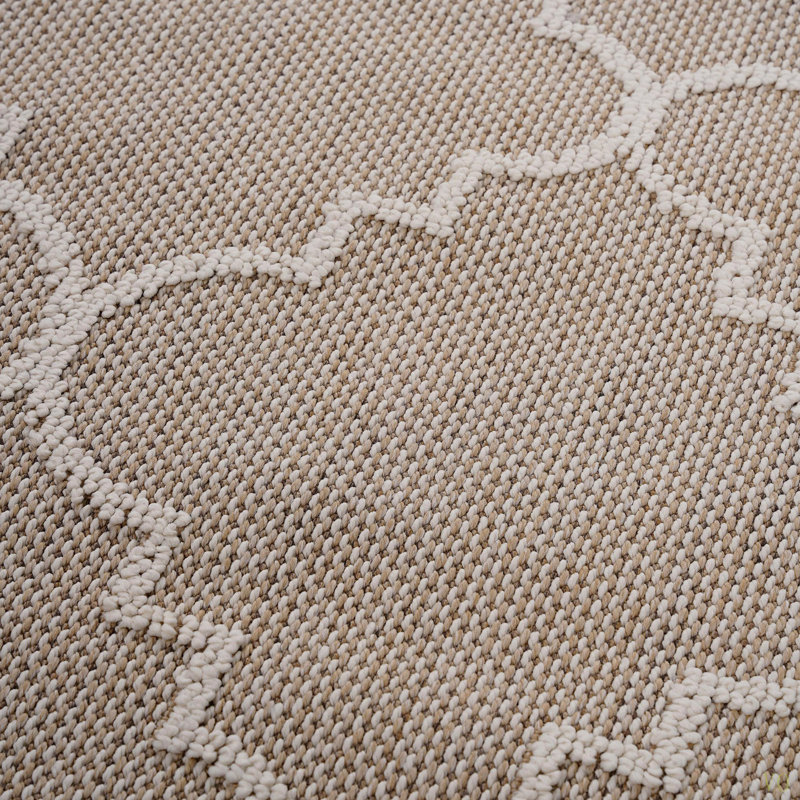 Tapis intérieur / extérieur Collection 4X6 / Trellis, Rectangle 4 pi x 6 pi 2 po