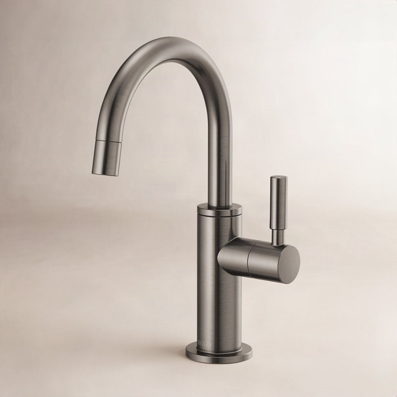Beverage Faucet with Arc Spout, Luxe Steel