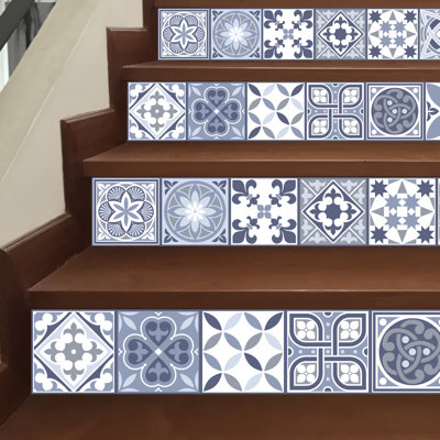 Ackworth Abstract Non-Wall Damaging Tile Decal