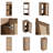 Bathroom Side Cabinet,Soft Close Doors,Float Mounting Design