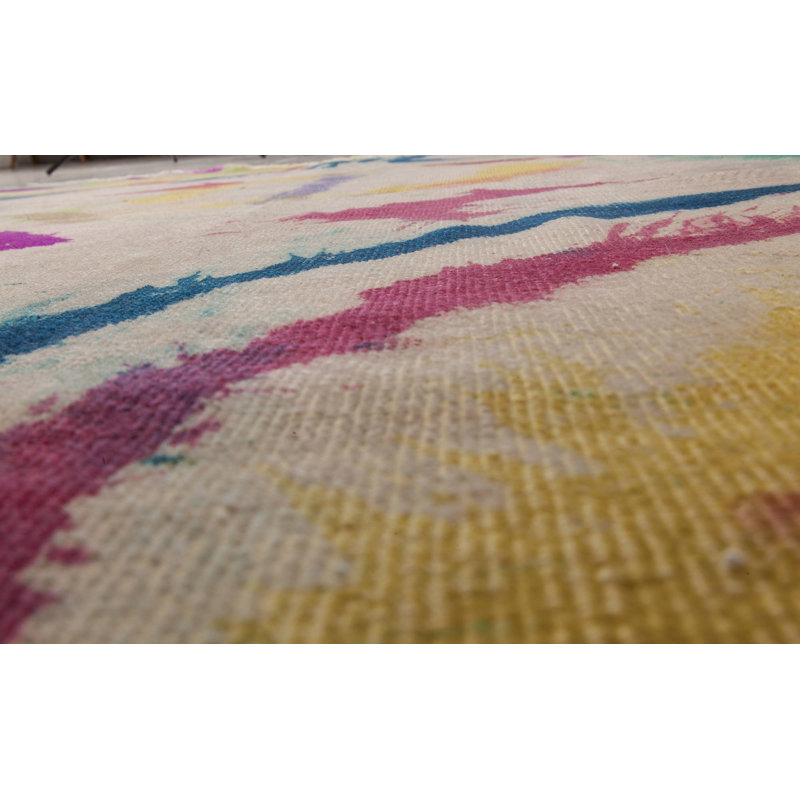 One-of-a-Kind Rectangle 8'7" X 10'2" Hand Knotted Area Rug