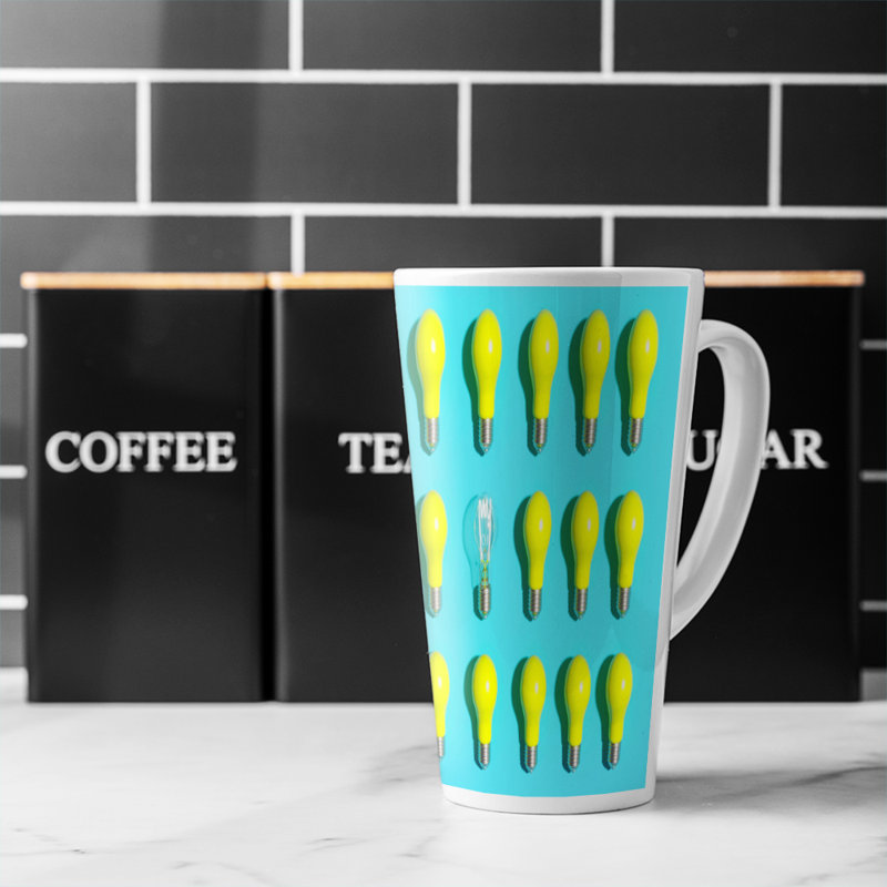 Bulbs Latte Mug