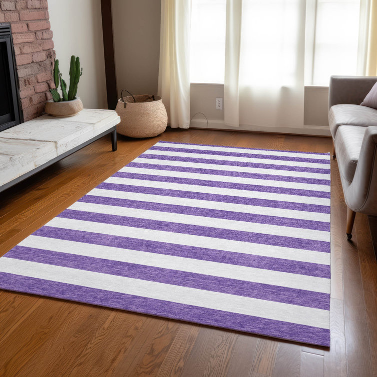 Lovell Washable Striped Indoor / Outdoor Rug