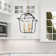 Golfe 3 - Light Satin Gold & Black Lantern Pendant