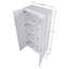Armoire de rangement blanche Hopkins 30 po (4 tablettes)-120476746