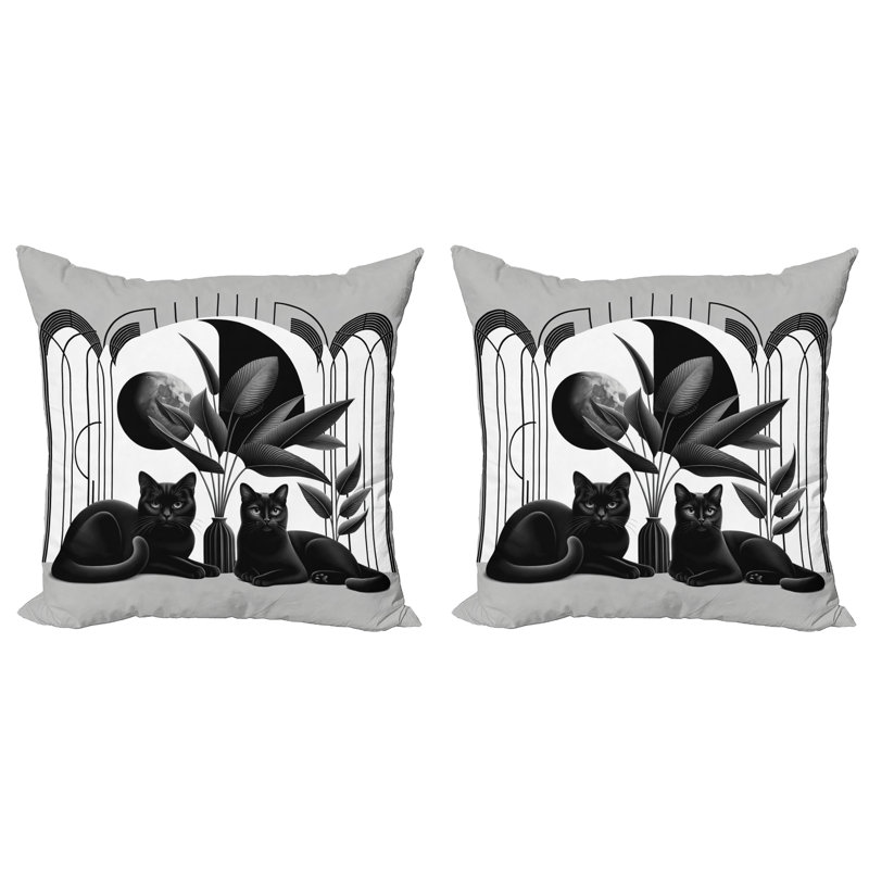 429892 Housse de coussin pour chat Ambesonne, H 24 po x l 24 po