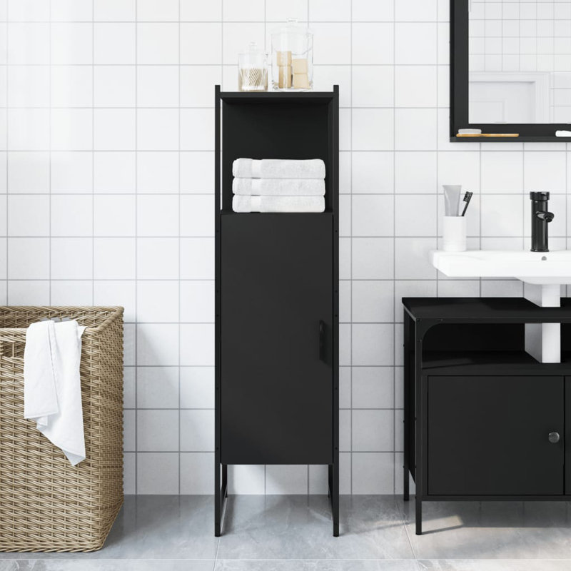 Rangement de salle de bain Dyal, Noir