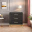 60.7cm W 3 - Drawer Chest of Drawers-1343196413
