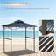 Auvent extérieur pour barbecue, abri de barbecue, tente de barbecue