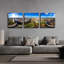 «Chicago Views» par AKG Triptych, art mural, 54 po x 18 po-598843552