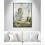 Teton Tall Green Trees I by Teton Pearce - Floater Frame Print on Canvas-119728497-69314705