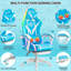 Fauteuil de jeu ergonomique à DEL avec coussin lombaire à massage-80920293