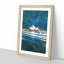 Sydney Opera House Lights - Framed Print-56921849-56921864