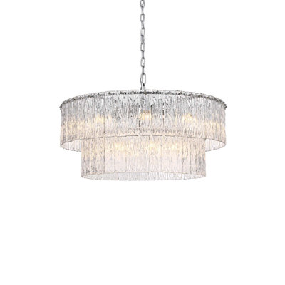 Lustre en verre 32 pouces Intisar