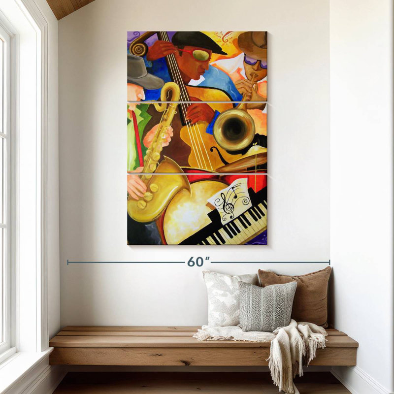 Abarca Just Jazz, 50" H x 32" W