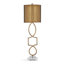 Lampe de table à feuille d'or de 34 po Vivian