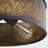 Luyster 3-Light Dimmable Metal Drum Flush Mount