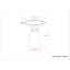 Table d'appoint - Cognac