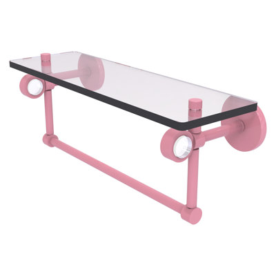 Tablette flottante avec barre à serviettes Clearview