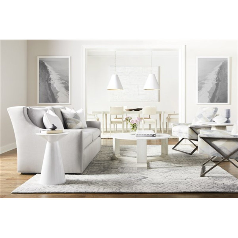 Ridge Upholstered Back Dining Armchair