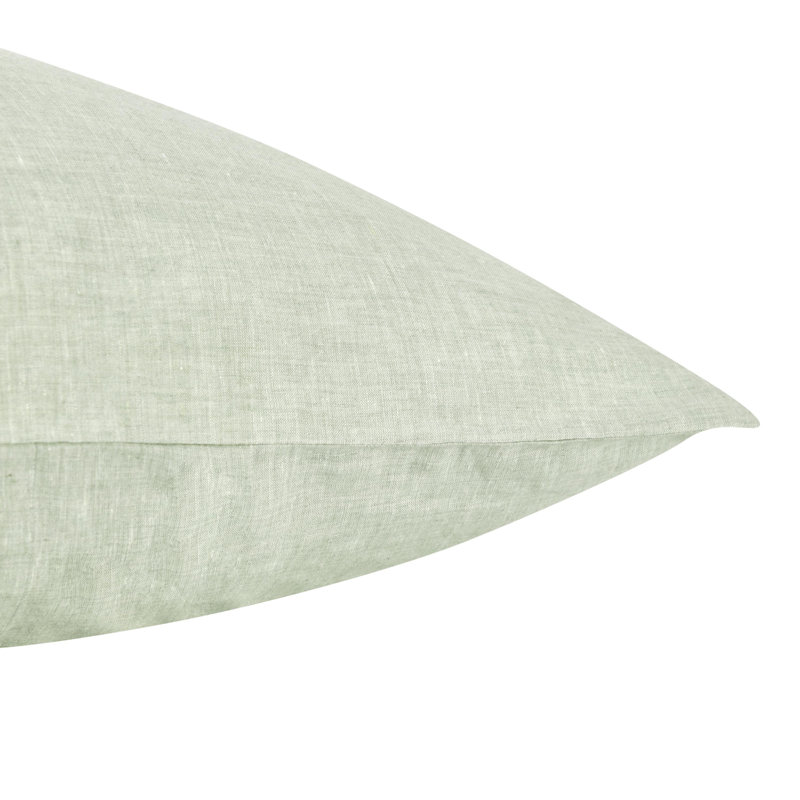 Jayson Linen Pillow Sham, Euro, Green