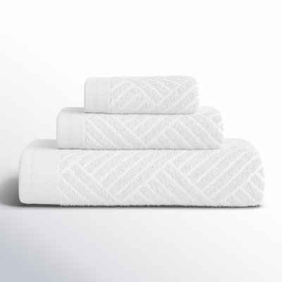 Ocilla 3-Piece Egyptian Cotton Towel Set