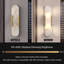 Zaheda Dimmable LED solid brass Wall Mounted Sconce with Alabaster Shade-743263279-741317692
