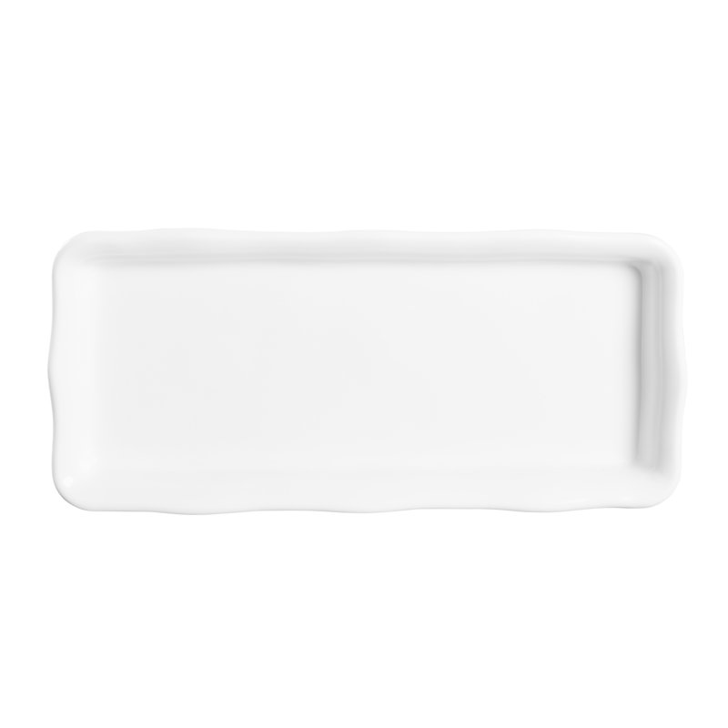 Plateau en mélamine biologique, Noir, H 1,62 po x l 14 po x P 6,5 po