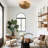 3 - Light Semi Flush Mount