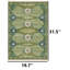 Tapis Abstract Sage Horizon