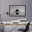 Sea Stack Shadow 1 Piece Single Picture Frame Wall Art-1314700936