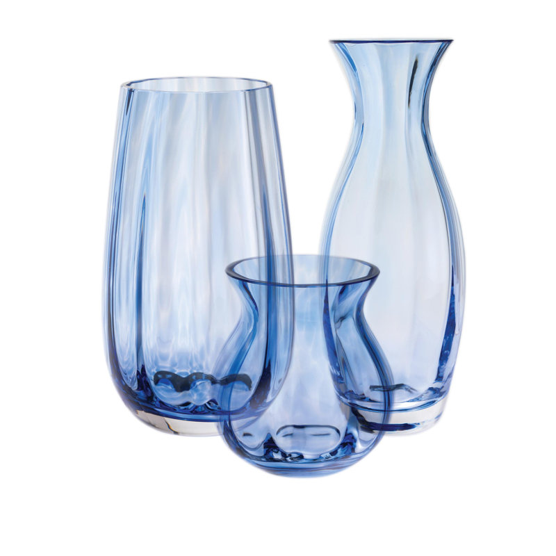 Artisan Collection Round Vase Violet, Blue