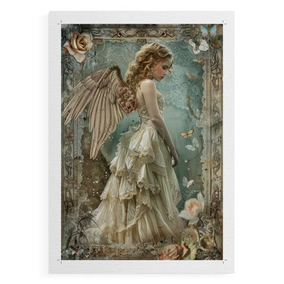 WOMEN Series CCCLXIII  -Premium Canvas Print Only - NOT FRAMED -Ready to Hang