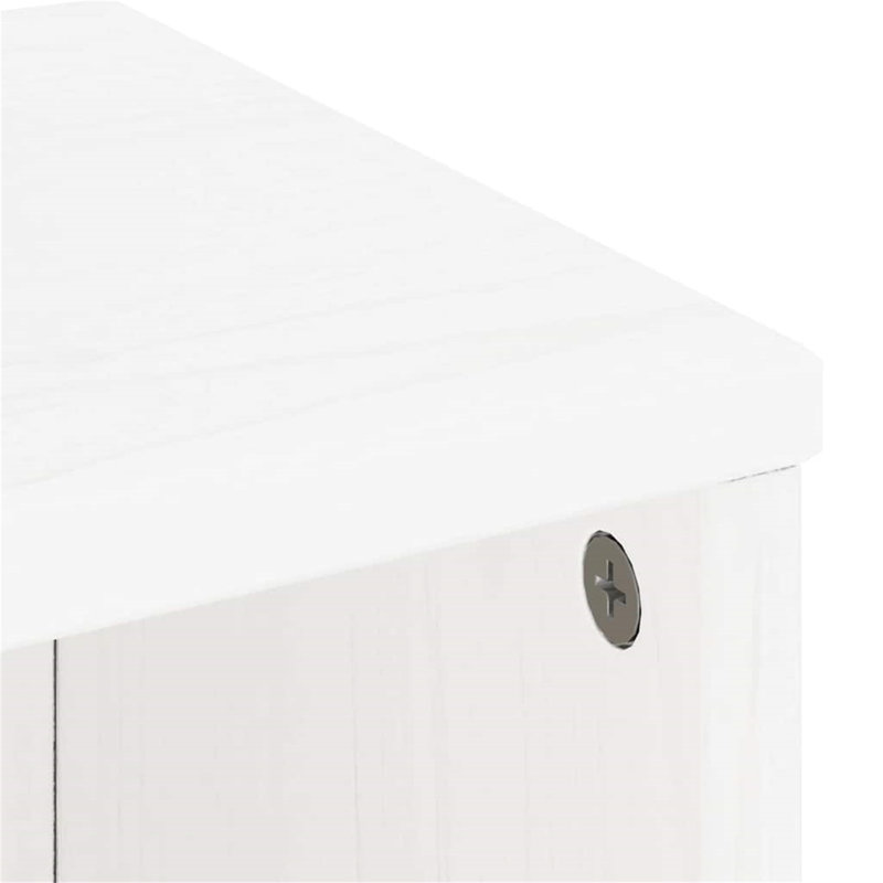 Dalenna 40cm Solid Wood Sideboard, White