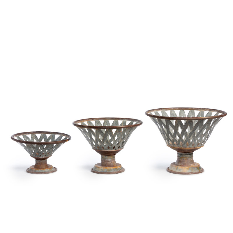 Metal Decorative Bowl Set