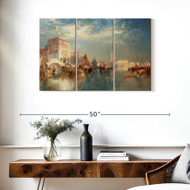 Glorieuse Venise, H 24 po x l 38 po