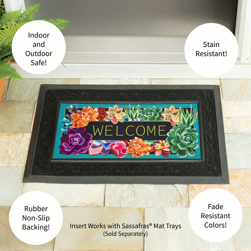 Summer Succulent Sassafras Switch Mat