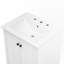 Meuble-lavabo avec meuble-lavabo et commodes décoratifs 24 po