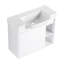 Ensemble de meuble-lavabo mural simple 28 po avec plateau en céramique Oakchade-546604954-546604952